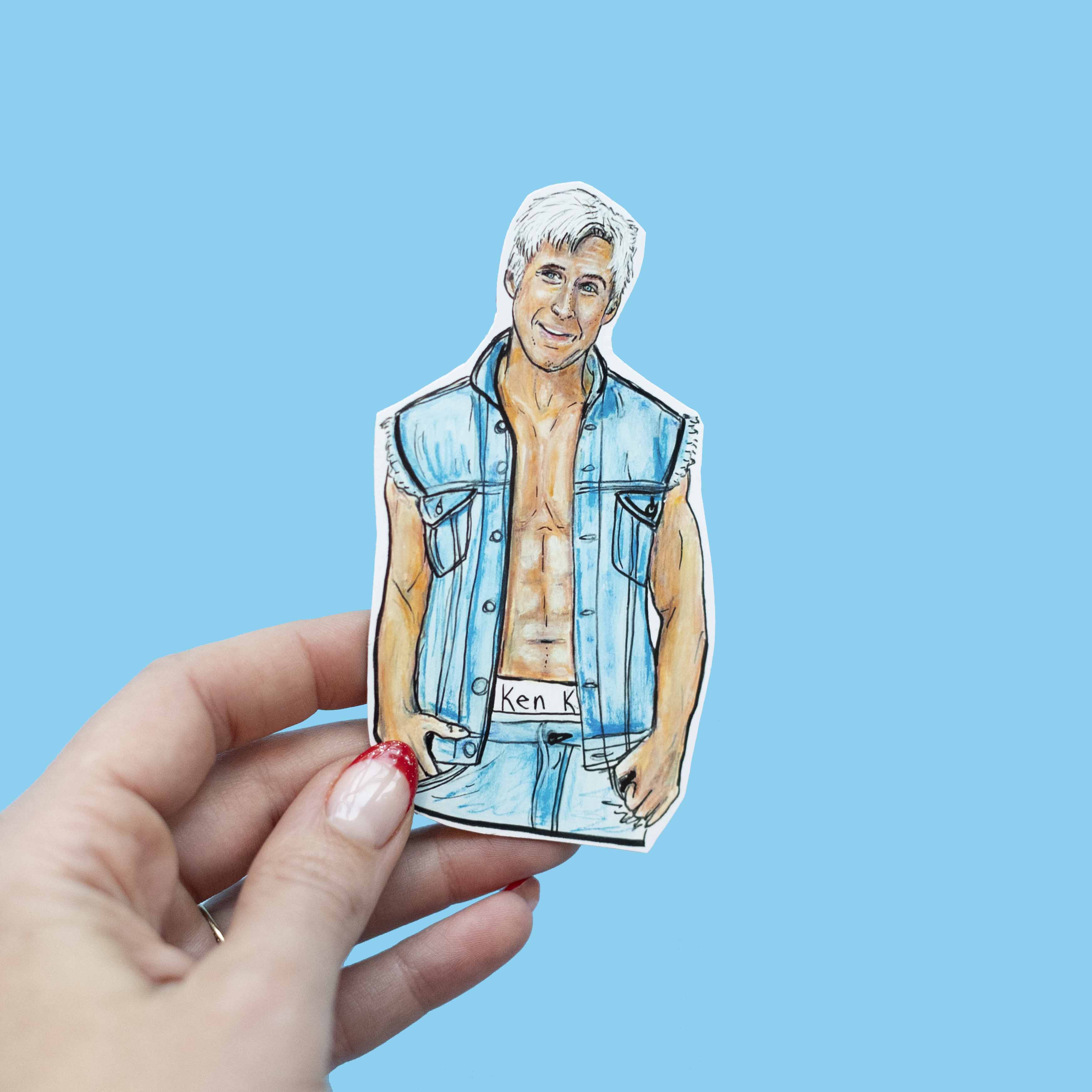 Ken Fridge Magnet