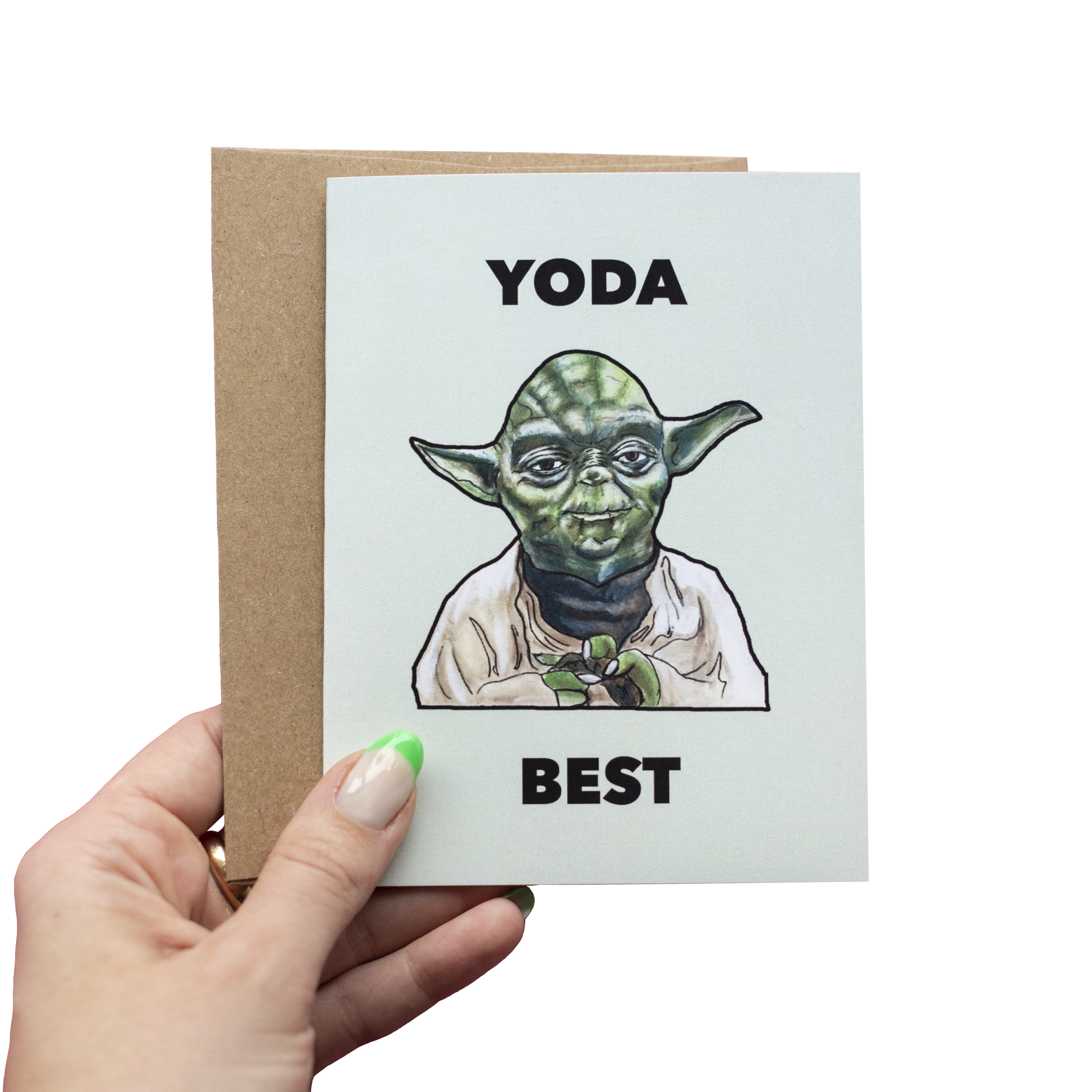 Yoda Best card