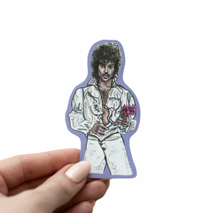 Prince purple sticker