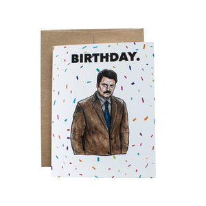 Ron Birthday card