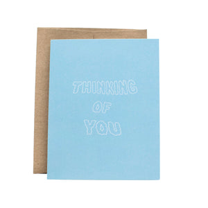 Thinking of you card