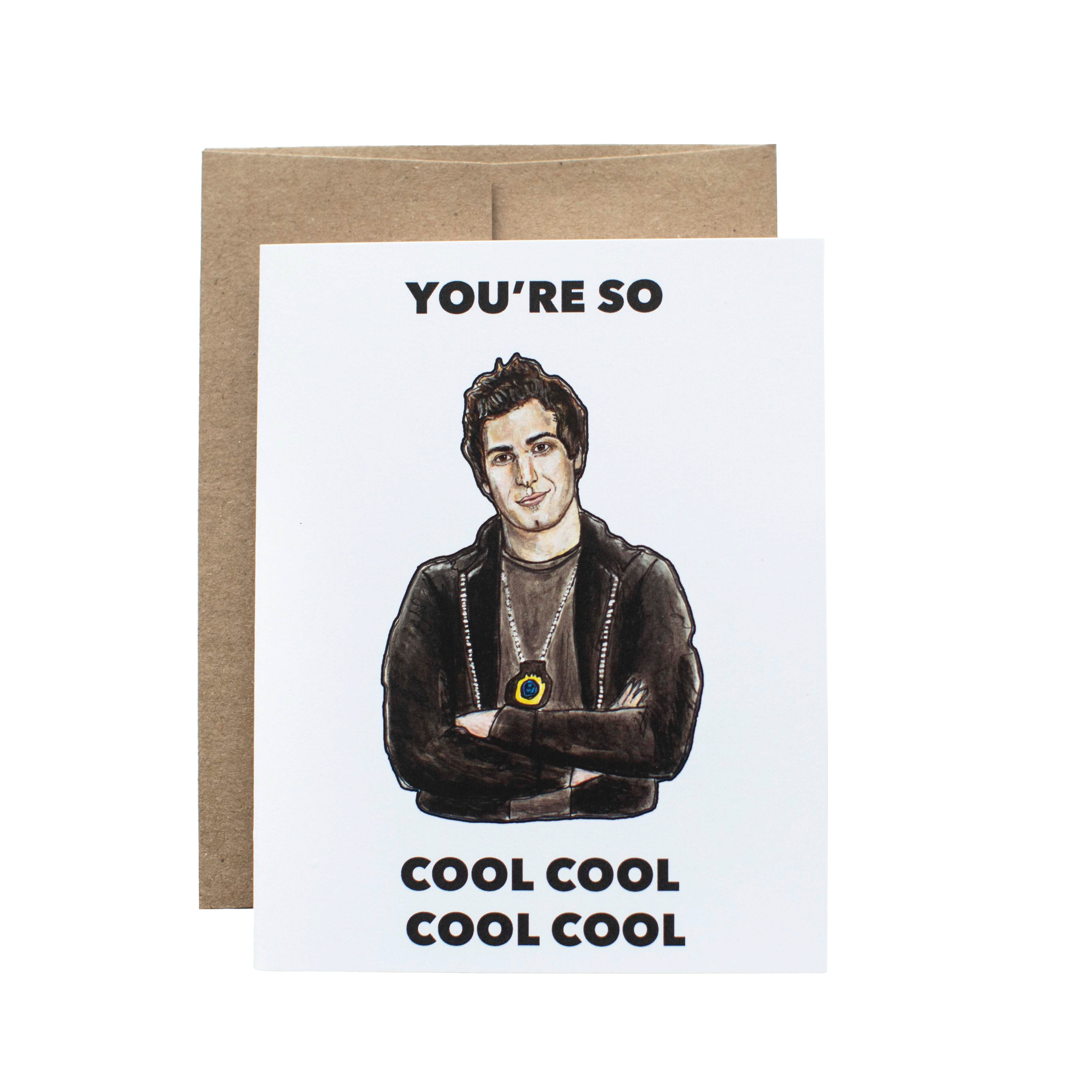 you're so cool card