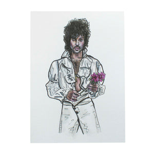 5x7 Prince art print