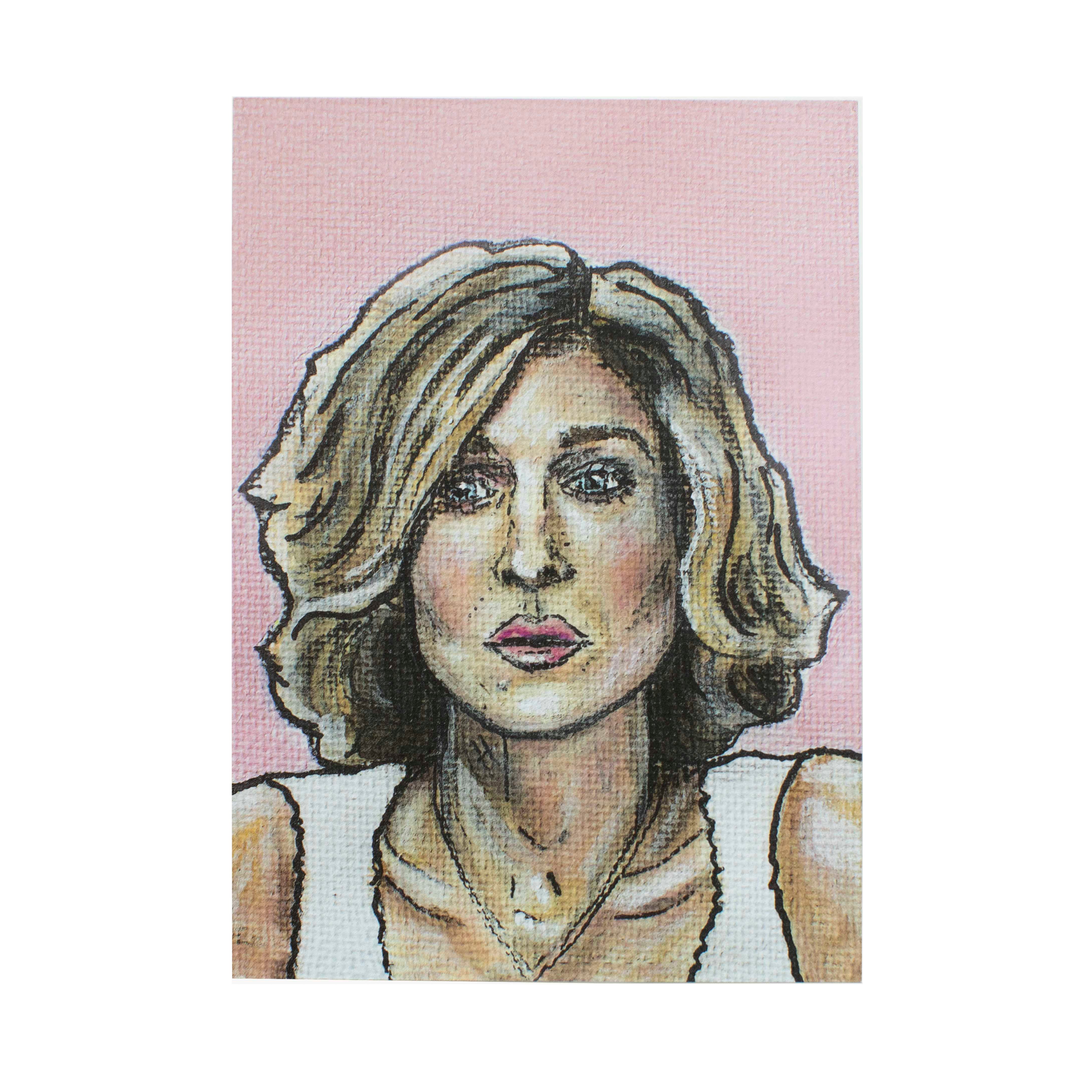 5x7 Carrie SITC art print