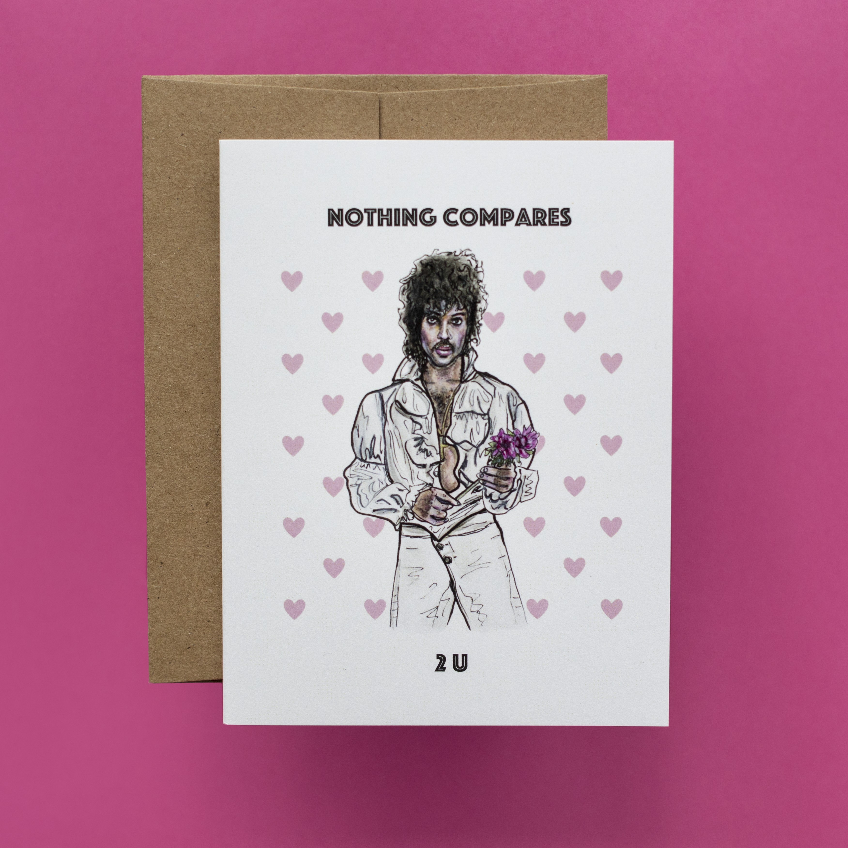 Prince Nothing Compares 2 u card